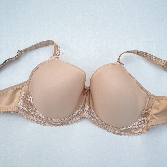 Fantasie 36D Rebecca FL2024NUE Nude Seamless Underwire Spacer Molded T-Shirt Bra - Picture 8 of 15